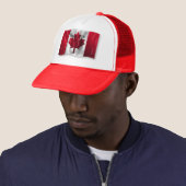 Vlag van Canada Trucker Pet (In situ)