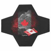 Vlag van Canada Voetbal (Enkel)