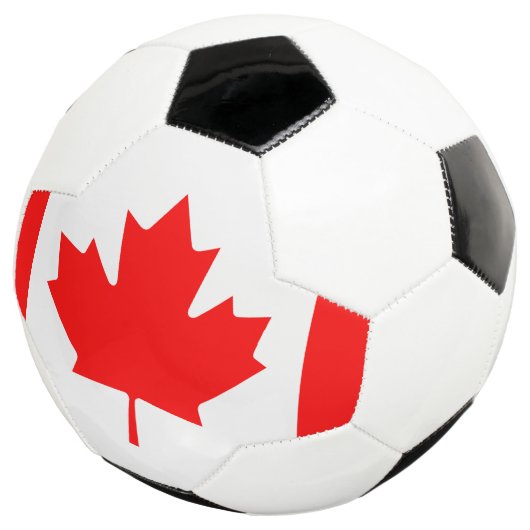 Vlag van Canada Voetbal (Drie kwart)