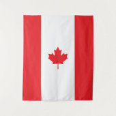 Vlag van Canada Wandkleed (Voorkant)