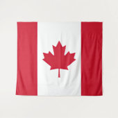 Vlag van Canada Wandkleed (Voorkant (horizontaal))