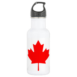 Vlag van Canada Waterfles