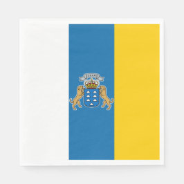 Vlag van Canarische Eilanden (Canarische Eilanden) Servet