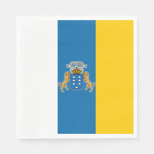 Vlag van Canarische Eilanden (Canarische Eilanden) Servet