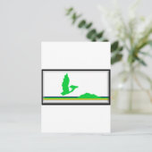 Vlag van Cape Breton Island (Canada Nova Scotia) Briefkaart (Staand voorkant)