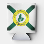 Vlag van Cape Breton Island (niet-officieel) Blikjeskoeler (Voorkant)