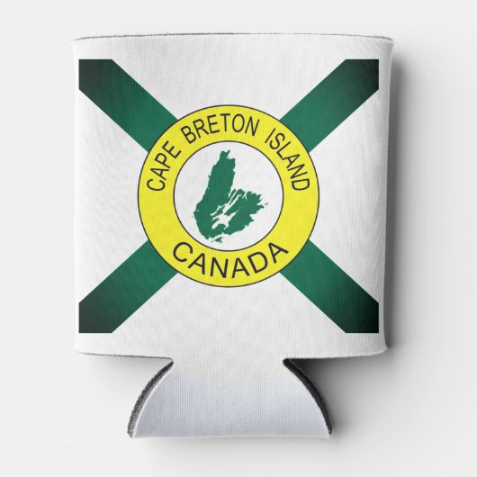 Vlag van Cape Breton Island (niet-officieel) Blikjeskoeler (Voorkant)