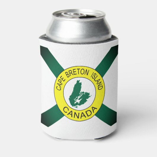 Vlag van Cape Breton Island (niet-officieel) Blikjeskoeler (Blikje Achterkant)