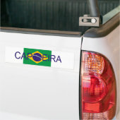 vlag van Capoeira Bumpersticker (Op Truck)