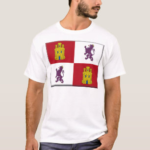 Vlag van Castilla y Leon (Spanje) T-shirt