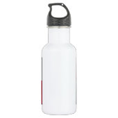 Vlag van Castilla y Leon (Spanje) Waterfles (Achterkant)