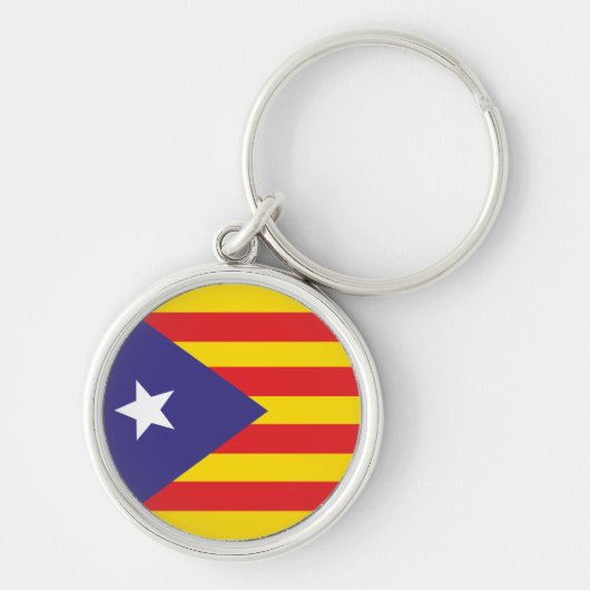 Vlag van Catalan "Serenya" Sleutelhanger (Voorkant)