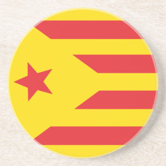 Vlag van Catalan "Serenya" Zandsteen Onderzetter