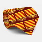 Vlag van Catalonië (Catalonië) Stropdas (Opgerold)