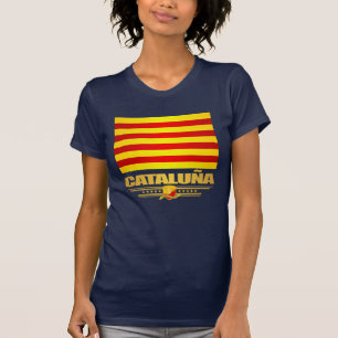 Vlag van Catalonië (Catalonië) T-shirt
