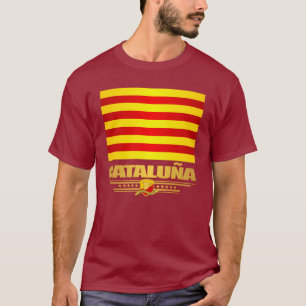 Vlag van Catalonië (Catalonië) T-shirt