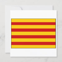 Vlag van Catalonië Spanje