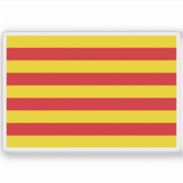 Vlag van Catalonië Sticker