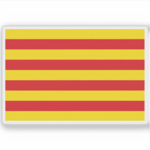 Vlag van Catalonië Sticker