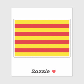 Vlag van Catalonië Sticker