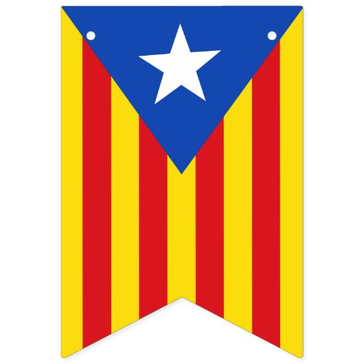 Vlag van Catalonië Vlaggetjes (Derde vlag)