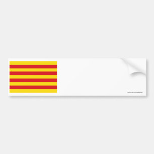 vlag van Cataluña Bumpersticker