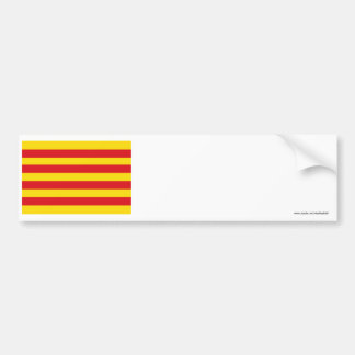 vlag van Cataluña Bumpersticker