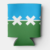 Vlag van Cedar Park, Texas Blikjeskoeler (Voorkant)