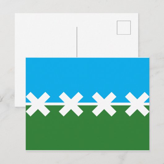 Vlag van Cedar Park, Texas Briefkaart (Voorkant / Achterkant)