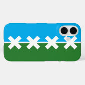 Vlag van Cedar Park, Texas Case-Mate iPhone Case (Achterkant (horizontaal))