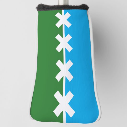 Vlag van Cedar Park, Texas Golfheadcover (Draai 90)