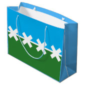 Vlag van Cedar Park, Texas Groot Cadeauzakje (Achterkant Gekanteld)