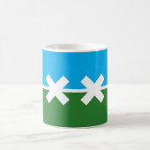 Vlag van Cedar Park, Texas Koffiemok (Center)