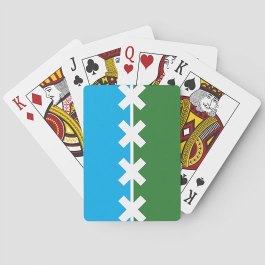 Vlag van Cedar Park, Texas Pokerkaarten (Achterkant)