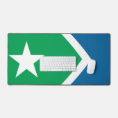 Vlag van Cedar Rapids, Iowa Bureaumat (Keyboard & Muis)