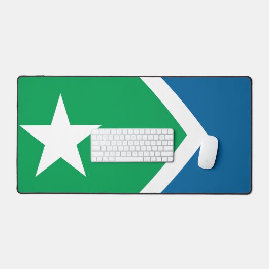 Vlag van Cedar Rapids, Iowa Bureaumat (Keyboard & Muis)