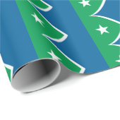 Vlag van Cedar Rapids, Iowa Cadeaupapier (Rol Hoek)