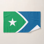 Vlag van Cedar Rapids, Iowa Handdoek (Handdoek)