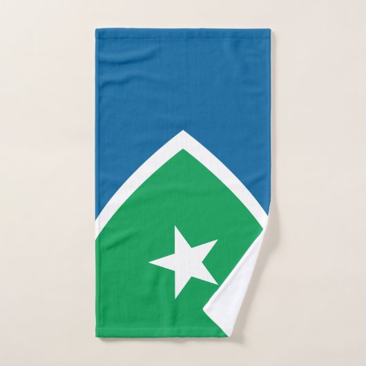 Vlag van Cedar Rapids, Iowa Handdoek (Handdoek)