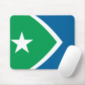 Vlag van Cedar Rapids, Iowa Muismat (Met muis)