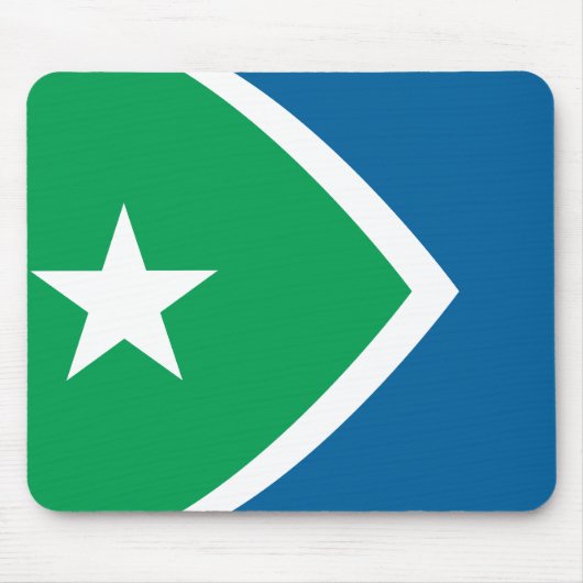 Vlag van Cedar Rapids, Iowa Muismat (Voorkant)