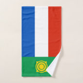 Vlag van Chakassië Bad Handdoek (Handdoek)