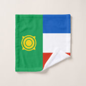 Vlag van Chakassië Bad Handdoek (Wasdoekje)