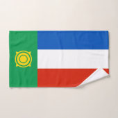 Vlag van Chakassië Bad Handdoek (Handdoek)