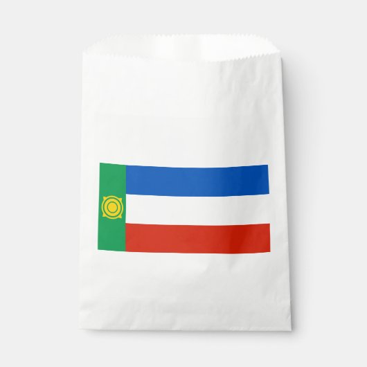 Vlag van Chakassië Bedankzakje (Voorkant)