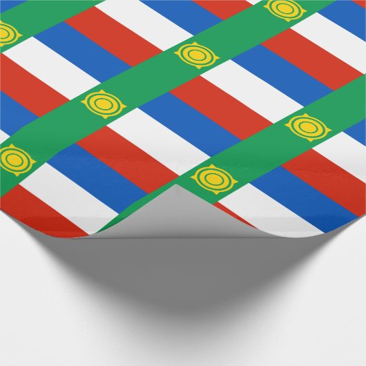 Vlag van Chakassië Cadeaupapier (Hoek)