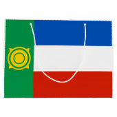 Vlag van Chakassië Groot Cadeauzakje (Achterkant)
