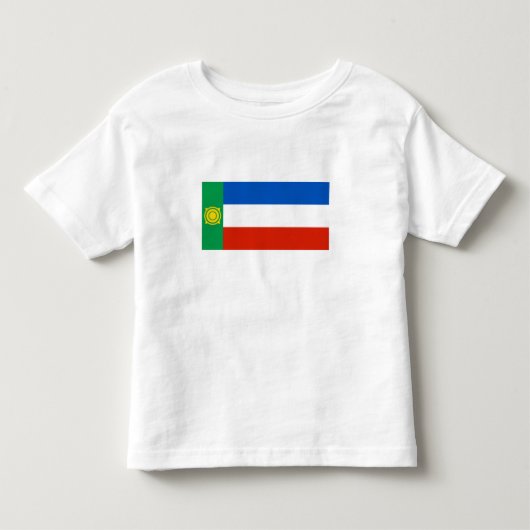 Vlag van Chakassië Kinder Shirts (Voorkant)