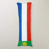 Vlag van Chakassië Lichaamskussen (Voorkant Verticaal)