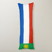Vlag van Chakassië Lichaamskussen (Achterkant (Verticaal))